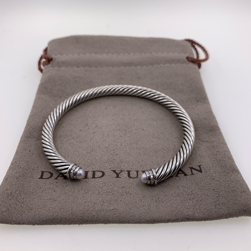 David Yurman Cable Classics Bracelet with Pearls